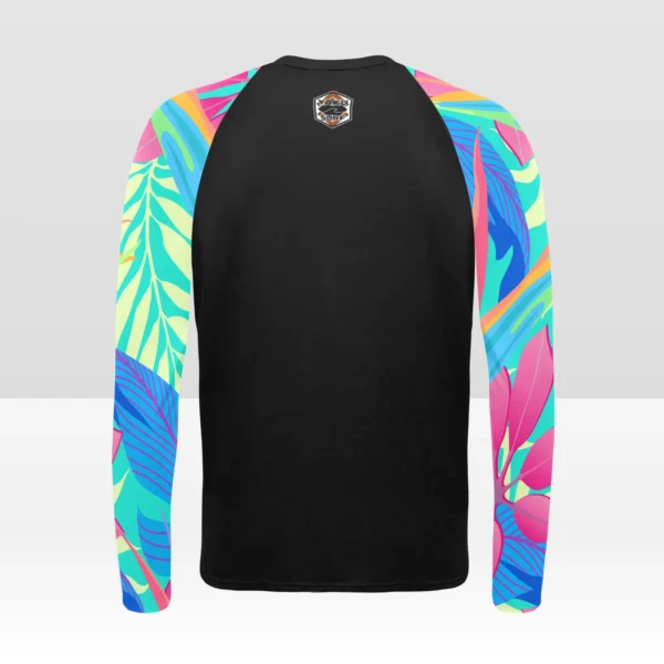 New Age - Vibrancy Men's Long Sleeve Swim Shirt (Model S39) - Image 4